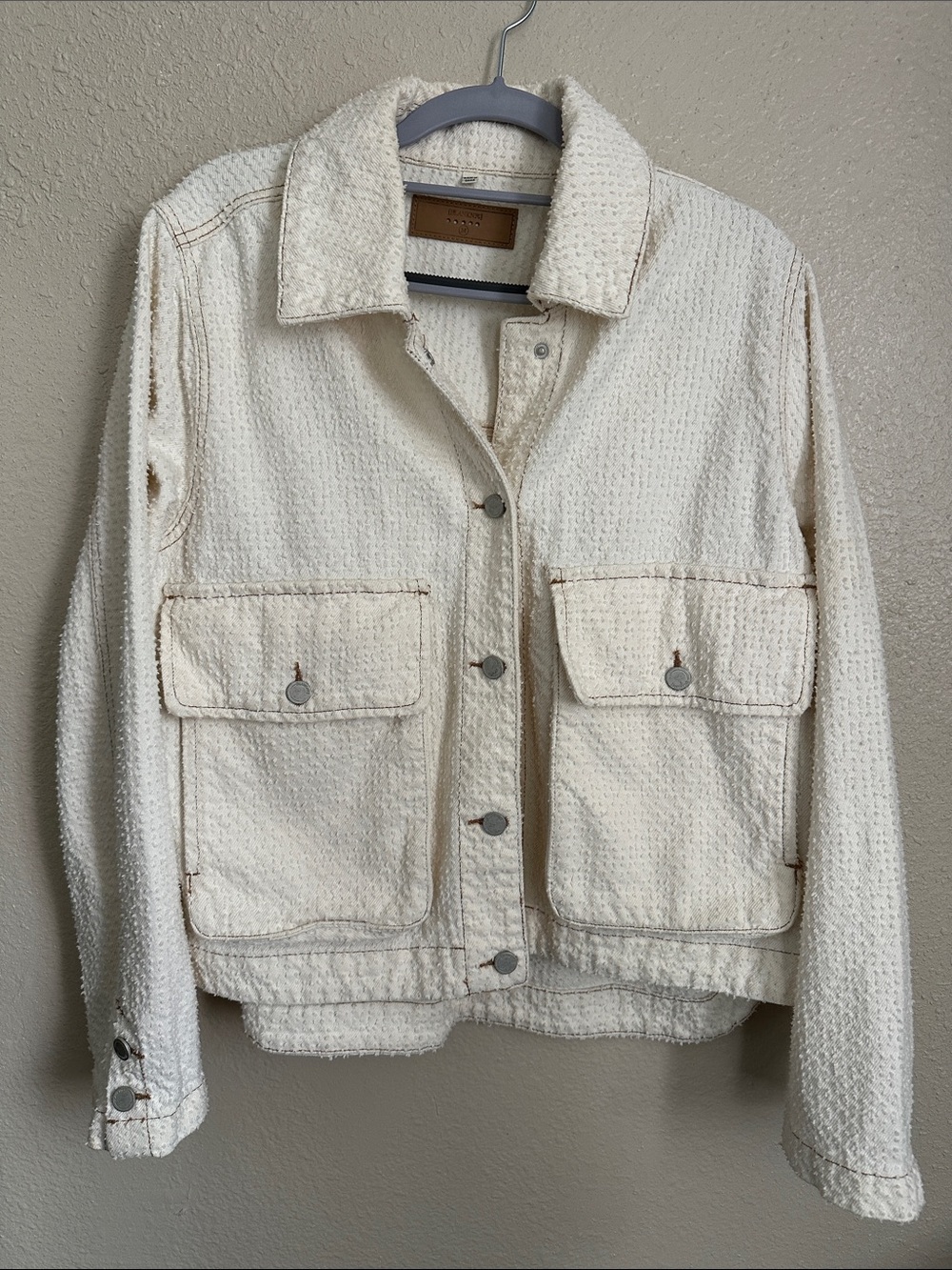 Blank NYC 100% cotton Cropped Jacket